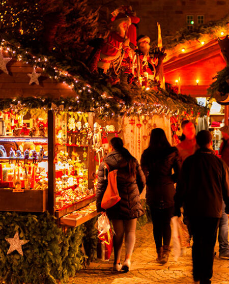 Marché de Noël privé pour un groupe d'entreprises